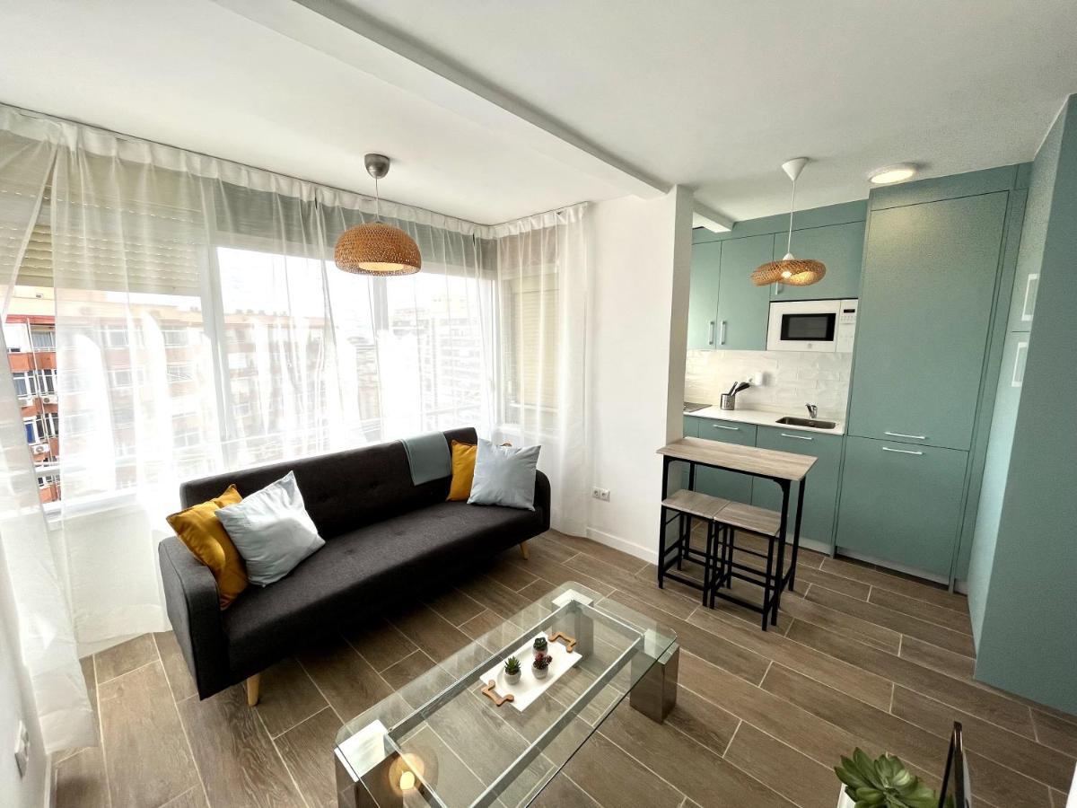 Tar11D - Estudio Con Vistas Al Mar, Wifi, Smart Tv, Fire Stick Amazon, En El Centro, A 600 Metros Playa Torremolinos Esterno foto